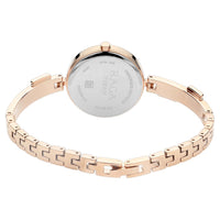 Titan Raga Viva Mother of Pearl Dial Rose Gold Metal Strap Analog with Date Watch for Women