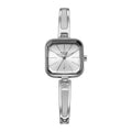 Titan Raga Silver Square Dial Metal Strap Analog with Date Watch for Women