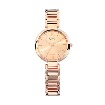 Raga Women's Sundial Gold Elegance: The Timeless Statement Watch