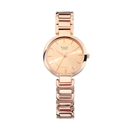 Raga Women's Sundial Gold Elegance: The Timeless Statement Watch