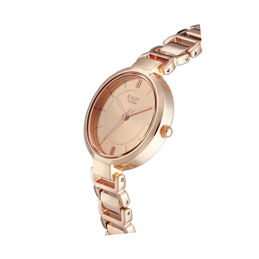 Raga Women's Sundial Gold Elegance: The Timeless Statement Watch