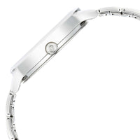Titan Silver Dial Two Toned Stainless Steel Strap Analog Watch for Women