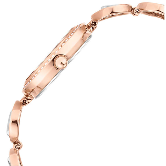 Titan Raga Viva Quartz Analog Rose Gold Dial Two Toned Metal Strap Watch For Women