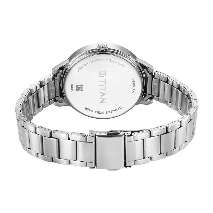Titan Quartz Analog Rose Gold Dial Watch for Women