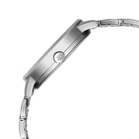 Titan Pink Dial Silver Stainless Steel Strap Analog with Day and Date Watch for Women