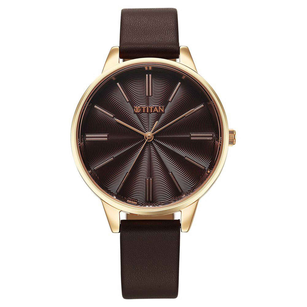 Brown dial watches for women 