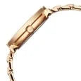 Titan Workwear Silver Dial Rose Gold Metal Strap Analog Watch for Women