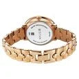 Titan Workwear Silver Dial Rose Gold Metal Strap Analog Watch for Women
