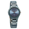 Titan Edge Women Ceramic Bicolour Case Material Ceramic ShapeRound Women Watch (2653QC07)