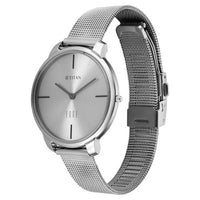 Titan Edge Silver Dial Metal Strap Analog Watch for Women