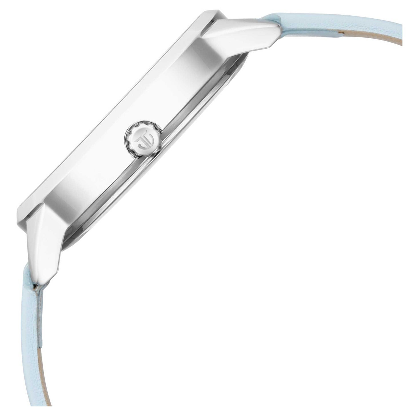 Titan Pastel Dreams Blue Analog Leather Strap watch for Women