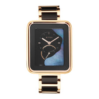 Titan Multicolor Dial Two Toned Metal Strap Analog Watch for Women