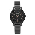 Titan Karishma Quartz Analog Black Round Dial Black Stainless Steel Strap Watch For Women