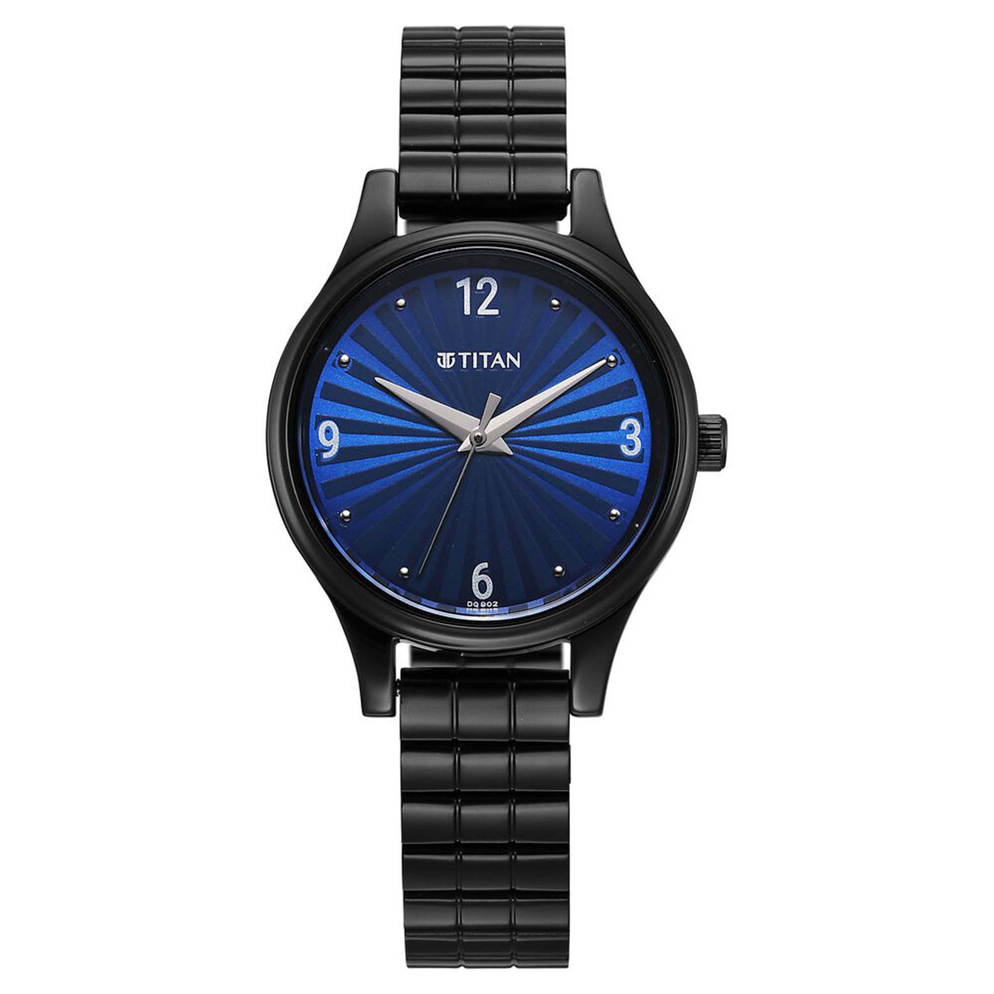 Blue dial watch for women 