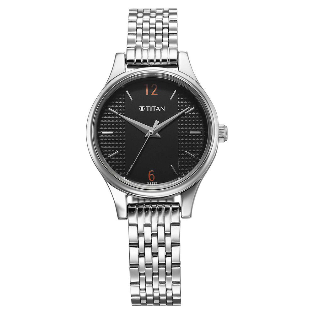 Black dial watches for women 