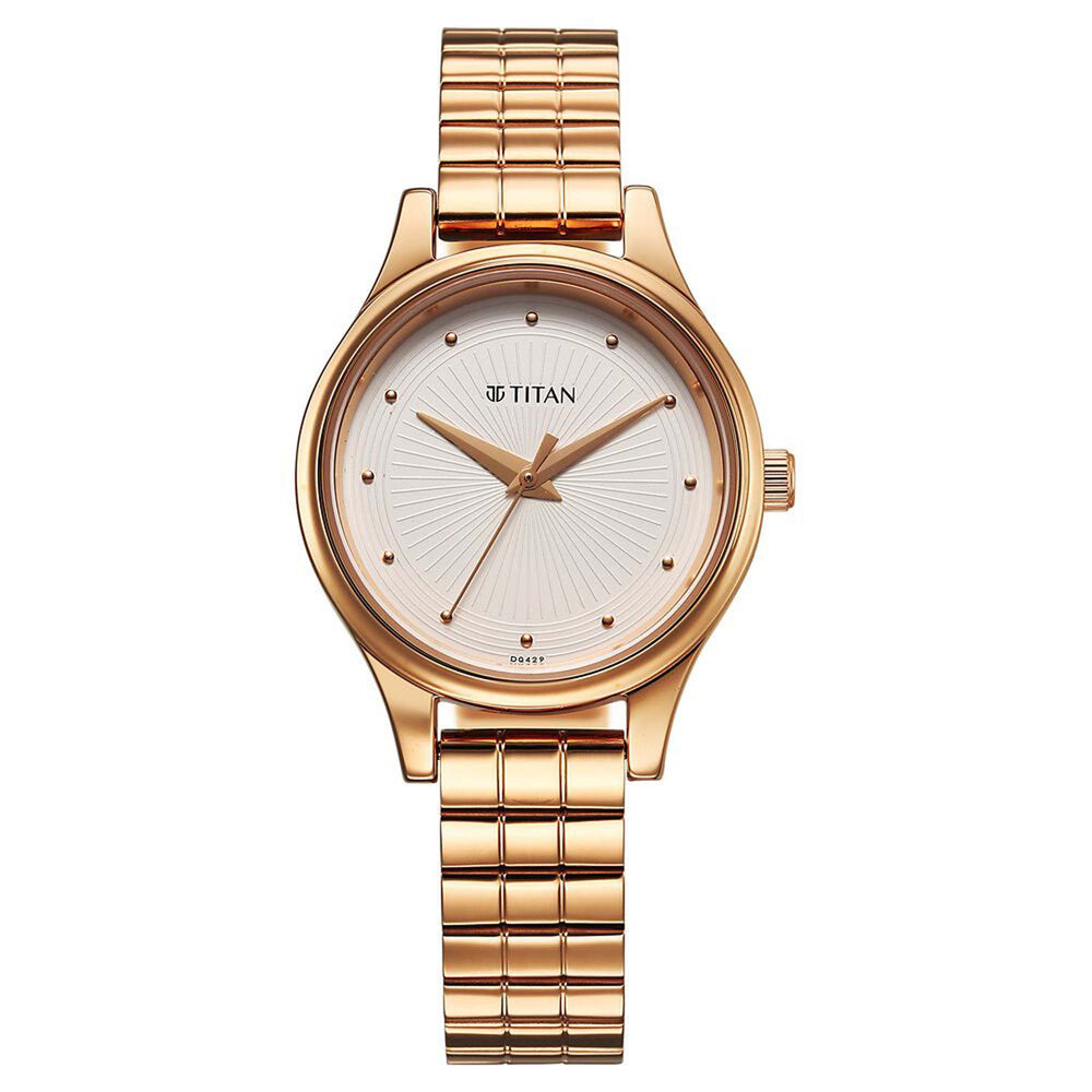 gold rose watch for women
