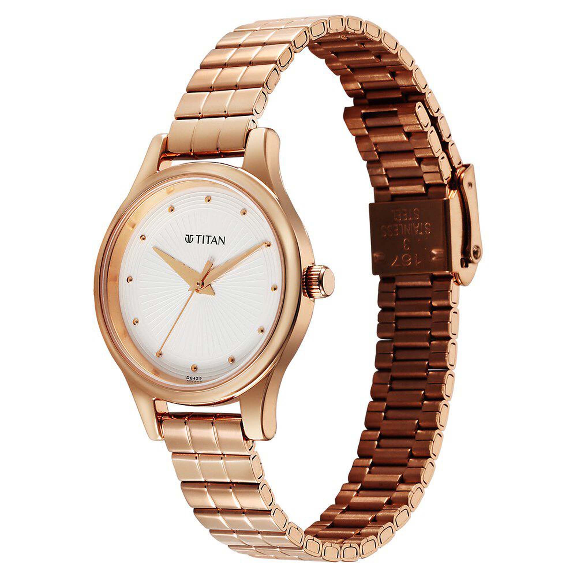 women's watches rose gold
