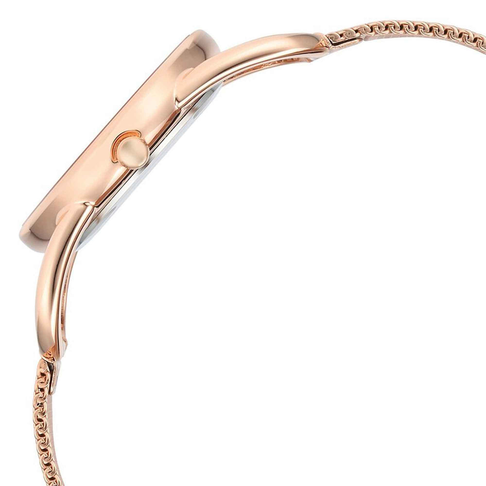 Titan Raga Chic Quartz Analog Pink Dial Metal Strap Watch for Women