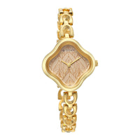 Titan Beige Special Dial Gold Metal Strap Analog Watch for Women