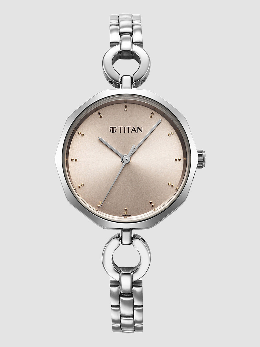 Titan Karishma Silver Dial Watch for Women
