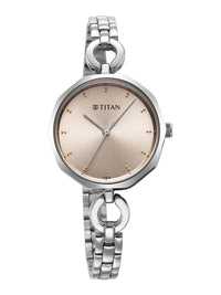 Titan Karishma Silver Dial Watch for Women