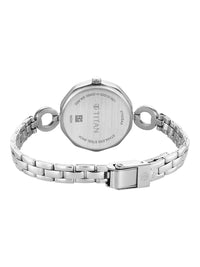 Titan Karishma Silver Dial Watch for Women