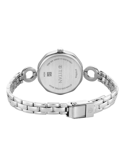 Titan Karishma Silver Dial Watch for Women