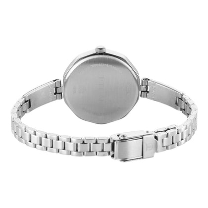 Titan Karishma Quartz Analog Blue Dial Stainless Steel Strap Watch for Women