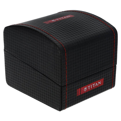 Titan Raga Quartz Analog Rose Gold Round Shaped Dial Rose Gold Metal Strap Watch For Women