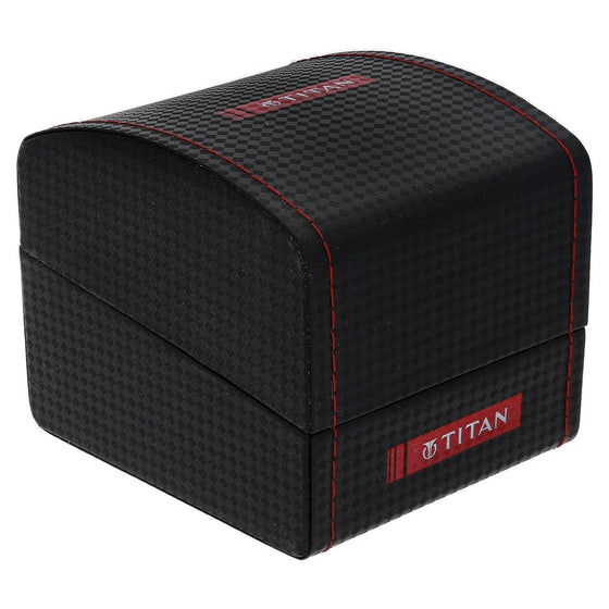 Titan Raga Quartz Analog Rose Gold Round Shaped Dial Rose Gold Metal Strap Watch For Women