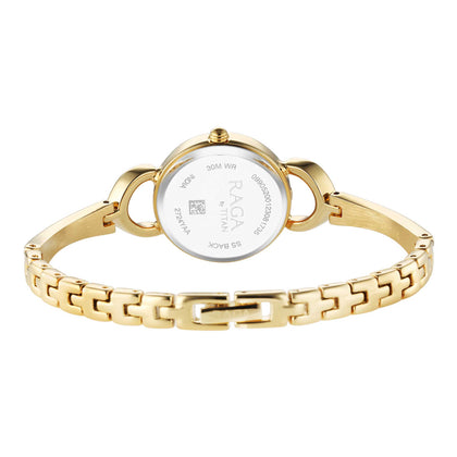 Titan Raga Champagne Dial Watch for Women