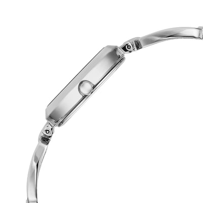 Titan Raga Silver Dial Metal Strap Analog Watch for Women
