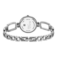 Titan Raga Silver Dial Metal Strap Analog Watch for Women
