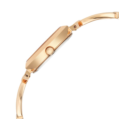 Titan Raga Rose Gold Dial Metal Strap Analog Watch for Women