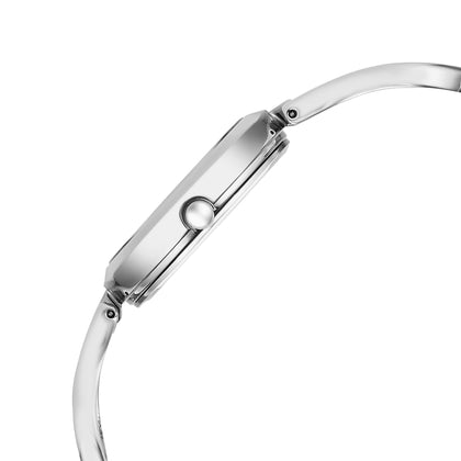 Titan Raga Silver Dial Metal Strap Analog Watch for Women