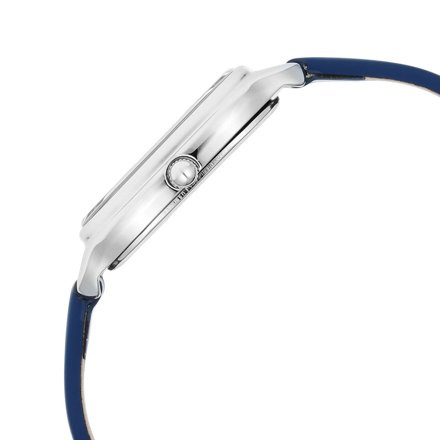 Titan White Square Dial Green Leather Strap Analog Quartz Watch for Women