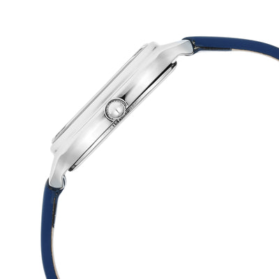 Titan White Square Dial Green Leather Strap Analog Quartz Watch for Women