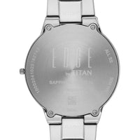 Titan Champagne Dial Two Toned Stainless Steel Strap Analog Watch for Women