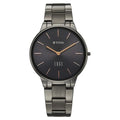 Titan Edge Grey Dial Stainless Steel Strap Analog Watch for Women