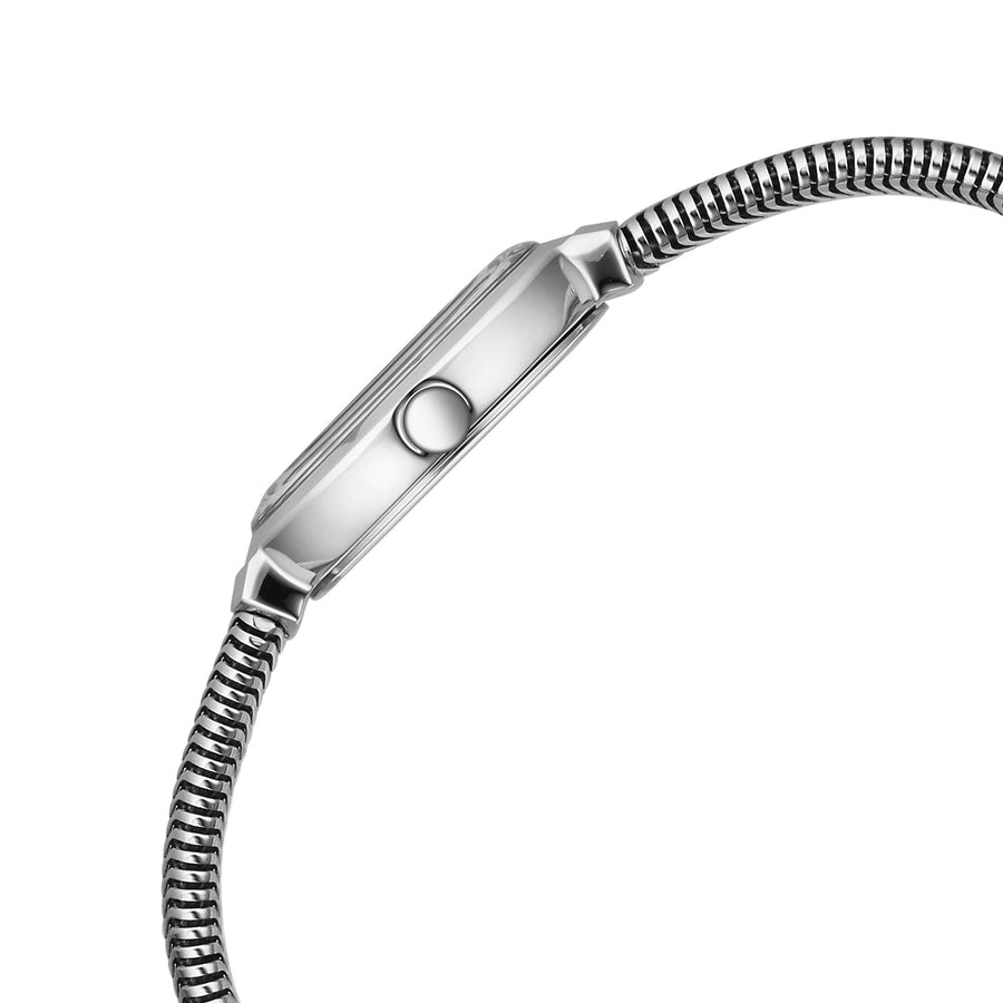Titan Raga Viva Glam Stainless Steel Silver Round