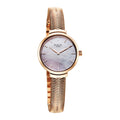 Titan Raga Viva Glam Stainless Steel Rose Gold Round