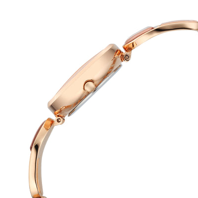 Titan Raga Rose Gold Dial Metal Strap Analog Watch For Women