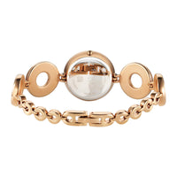 Titan Raga Purple Dial Rose Gold Metal Strap Analog Watch For Women