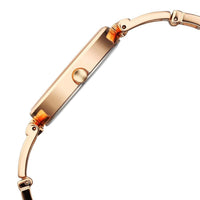 Titan Raga Rose Gold Dial Metal Strap Analog Watch for Women