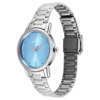 stainless steel wrist watch for ladies 
