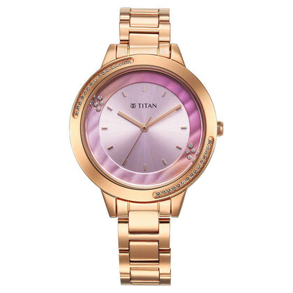 Pink dial watches for women 