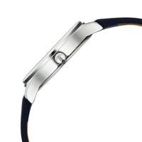 Titan Neo Quartz Analog Blue Dial Blue Leather Strap Watch For Women