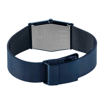 Titan Edge Blue Special Dial Blue Stainless Steel Strap Analog Watch for Women