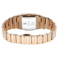 Titan Raga Multicoloured Shaped Dial Rose Gold Metal Strap Analog Watch For Women