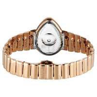 Titan Raga Multicoloured Shaped Dial Rose Gold Metal Strap Analog Watch For Women